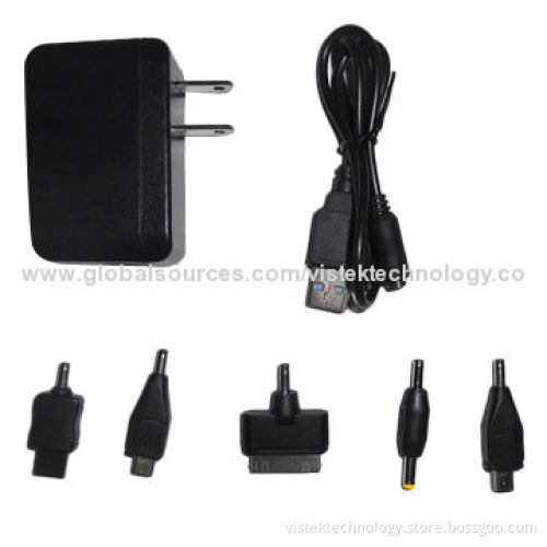 US Wall-mount 5V/2A USB Adapter for iPhone and Various Kinds of Tablet PCs